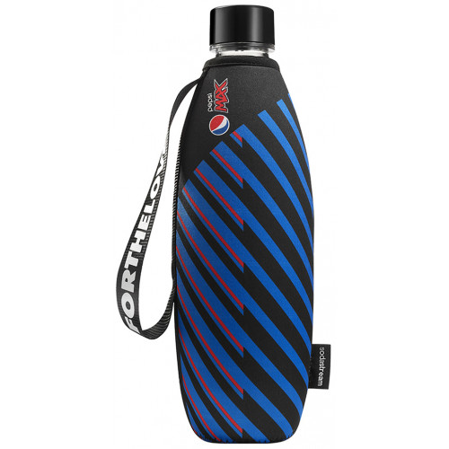 SODASTREAM Pepsi Stripes Fuse palacktartó, 1 L 42004362