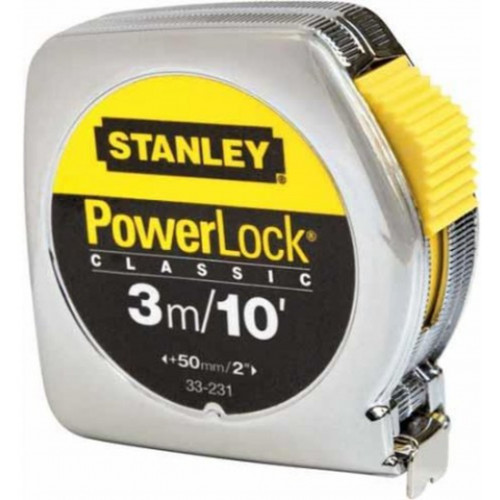 Stanley 0-33-203 PowerLock Műanyagházas mérőszalag 3m/10' Stanley 0-33-203 PowerLock Műanyagházas mérőszalag 3m/10'