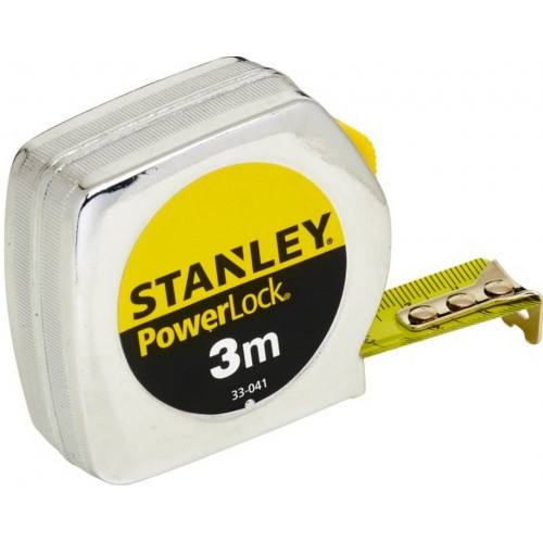 Stanley 1-33-041 PowerLock Műanyagházas mérőszalag 3m/19mm