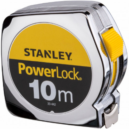 Stanley 1-33-442 PowerLock Műanyagházas mérőszalag 10m/25mm Stanley 1-33-442 PowerLock Műanyagházas mérőszalag 10m/25mm