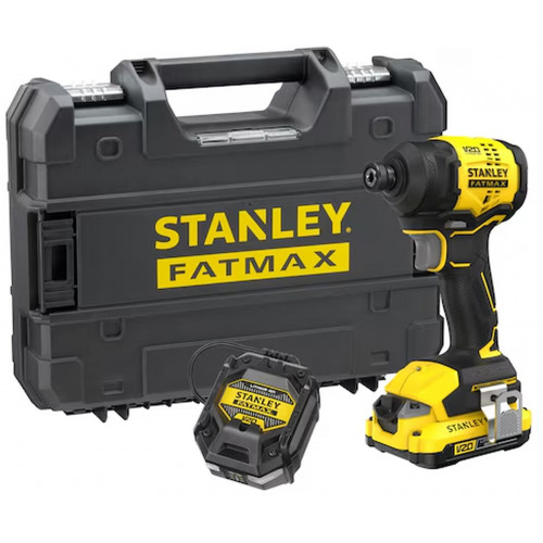 Stanley SFMCF811D1T-QW FatMax V20 Akkus ütvecsavarozó 1/4" (18V/1x2,0Ah) koffer