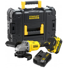 Stanley SFMCG710M1T-QW FatMax V20 Akkus sarokcsiszoló 125mm (18V/1x4,0Ah) koffer