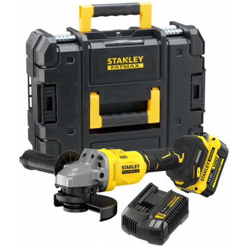Stanley SFMCG710M1T-QW FatMax V20 Akkus sarokcsiszoló 125mm (18V/1x4,0Ah) koffer