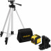 Stanley STHT77648-1 Cubix Keresztsugaras Lézeres Szintező, Tripod És Táska – Vörös