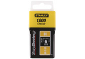 STANLEY 1-TRR134T "H" tűzőkapocs 6 mm, 1000 db/csomag