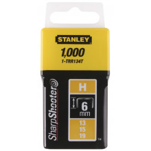 Stanley 1-TRR134T "H" tűzőkapocs 6mm, 1000db/csomag