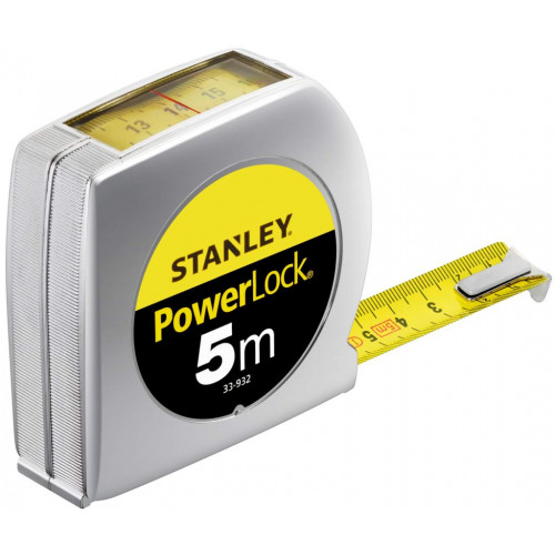 Stanley 0-33-932 PowerLock Mérőszalag 5m/19mm
