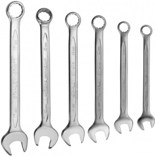 STANLEY 4-87-053 Kombinált villáskulcs készle 6 db-os MaxiDrive