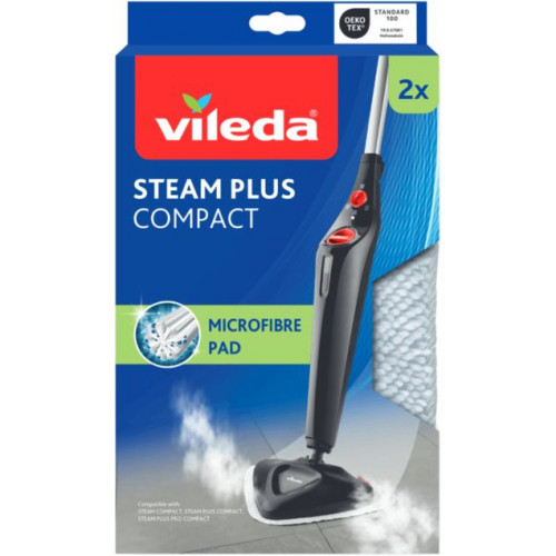 VILEDA STEAM PLUS COMPACT cserehuzatok 2db 146576 VILEDA STEAM PLUS COMPACT cserehuzatok 2db 146576