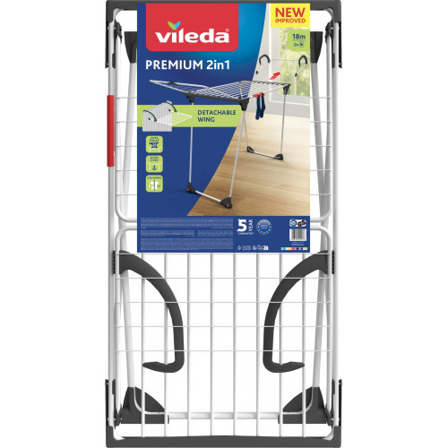 VILEDA Premium 2in1 Ruhaszárító, 18 m (157332) G20226 VILEDA Premium 2in1 Ruhaszárító, 18 m (157332) G20226