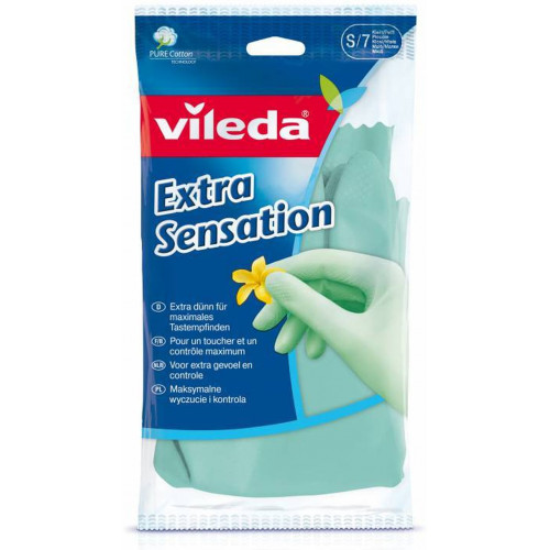 VILEDA Gumikesztyű Extra Sensation "S" 145751