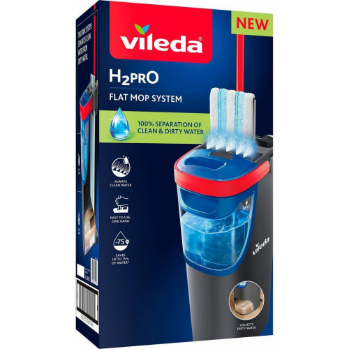 VILEDA H2Pro Lapos felmosó szett 175774 VILEDA H2Pro Lapos felmosó szett 175774