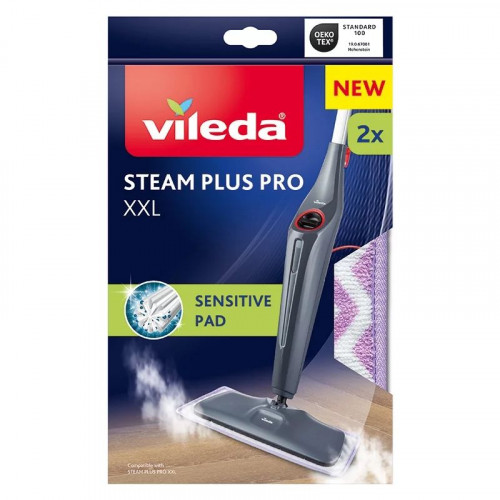 VILEDA STEAM PLUS XXL PRO Sensitive Cserehuzat 2 db 180853 VILEDA STEAM PLUS XXL PRO Sensitive Cserehuzat 2 db 180853
