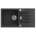 ALVEUS VICTORIA 30 gránit mosogató, 770 x 430 mm, fekete