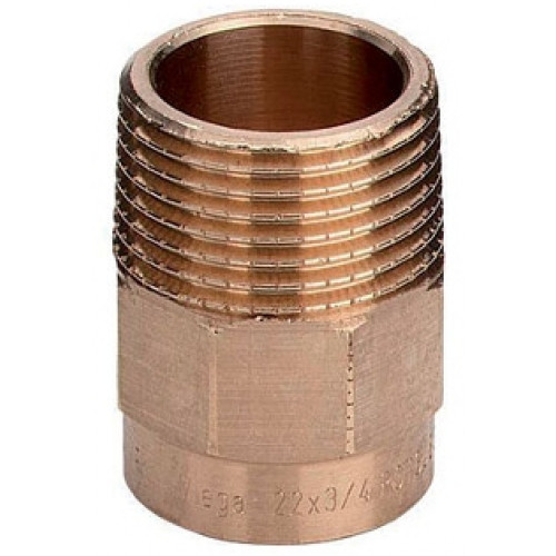 VIEGA 94243G átmeneti idom, külső 18 mm x 1/2" 100650