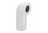 VIEGA 3811 WC csatlakozóív, 100/90 mm, fehér 100551