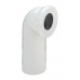 VIEGA 3811 WC csatlakozóív, 100/90 mm, fehér 100551