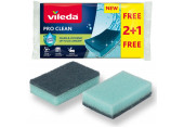 VILEDA Pro Clean Viszkóz szivacs, 3db 179248