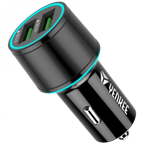 YENKEE YAC 2136 QC 3.0 duális USB autós töltő 30017862 YENKEE YAC 2136 QC 3.0 duális USB autós töltő 30017862