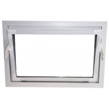 ACO SELF hőszigetelt üvegezésű bukó melléképület ablak 90 x 40 cm fehér