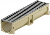 ACO SELF Euroline 2.0 folyóka horganyzott acél ráccsal 0,5 m, H=10 cm 3003694