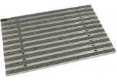 ACO Self Vario 2.0 Rips Lábtörlő 75 x 50 cm, világosszürke műrost, AL 3008438