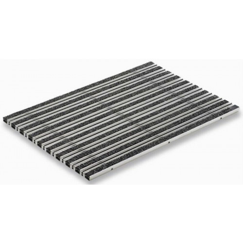 ACO Self Vario 2.0 Rips Lábtörlő 60 x 60 cm, antracit műrost kefe csíkokkal, AL 3008313