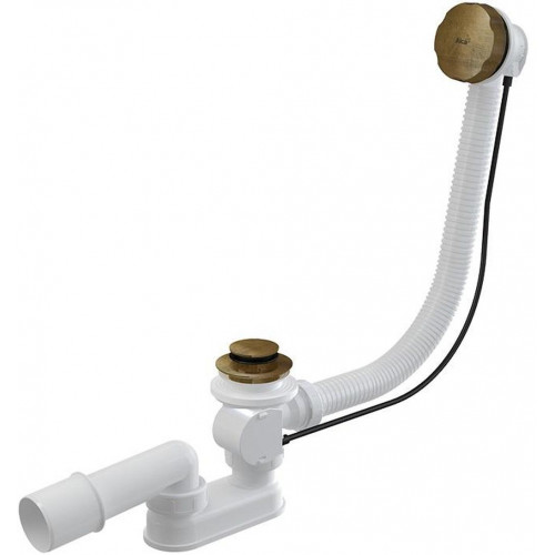 ALCAPLAST automata kádszifon készlet, 100 cm, bronz-antik A55ANTIC-100 ALCAPLAST automata kádszifon készlet, 100 cm, bronz-antik A55ANTIC-100