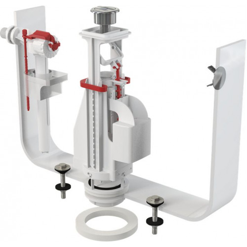 ALCAPLAST öblítő készlet kettős nyomógombbal SA08A-1/2"