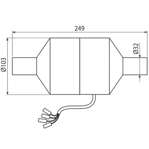 ALCAPLAST ventilátor a falsík alatti szerelési rendszerekhez szellőző előkészítéssel P128