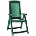 ALLIBERT ARUBA dönthető műanyag kerti szék, sötétzöld 140257 (17180080)