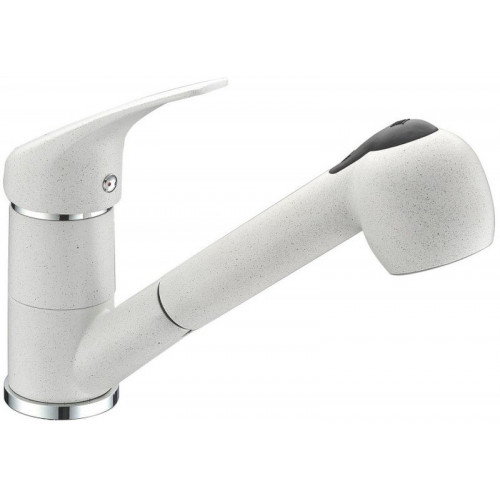 ALVEUS AM 20 Konyhai csaptelep gránit, fehér 1100395