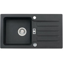ALVEUS NIAGARA 30 gránit mosogató, 775 x 430 mm, fekete