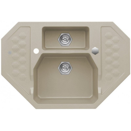 ALVEUS SENSUAL 60 gránit mosogató, 900 x 610 mm, granital plus pebble 02
