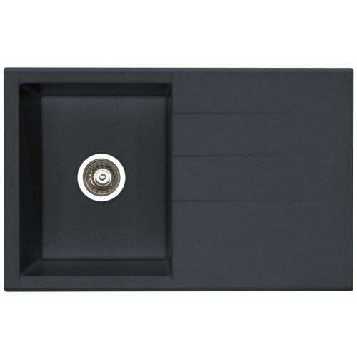 ALVEUS Cubo 30 egymedencés mosogató, 780 x 500 mm, carbon 1054657