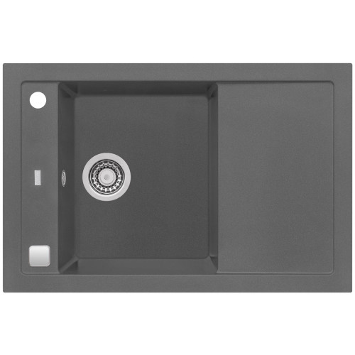 ALVEUS FORMIC 30 gránit mosogató, 760 x 500 mm, steel 04