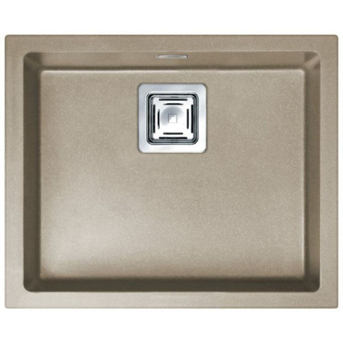 ALVEUS QUADRIX 50 gránit mosogató, 560 x 460 mm, granital plus pebble 02