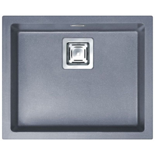 ALVEUS QUADRIX 50 gránit mosogató, 560 x 460 mm, granital plus steel 04