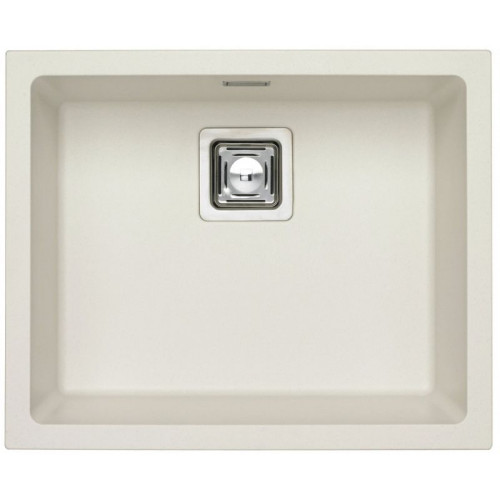 ALVEUS QUADRIX 50 gránit mosogató, 560 x 460 mm, granital plus fehér