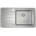 ALVEUS RANDO 50 rozsdamentes mosogató, 860 x 500 mm, jobbos 1131208