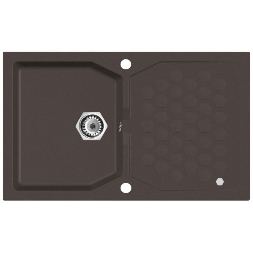 ALVEUS SENSUAL 30 mosogatótálca, 850 x 520 mm, granital plus chocolate 03