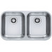 ALVEUS DUO 30 rozsdamentes mosogató, 752 x 440 mm 1036849