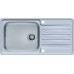 ALVEUS PRAKTIK 100 rozsdamentes mosogató, 980x500 mm, szatén 1085977