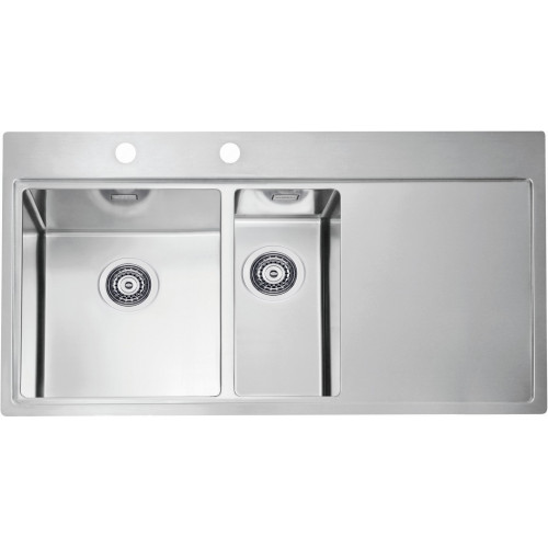 ALVEUS PURE 60 rozsdamentes mosogató, 980 x 525 mm, balos 1103654 ALVEUS PURE 60 rozsdamentes mosogató, 980 x 525 mm, balos 1103654