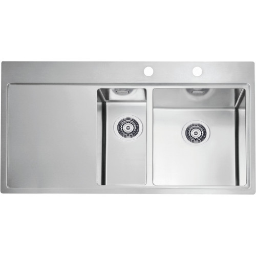 ALVEUS PURE 60 rozsdamentes mosogató, 980 x 525 mm, jobbos 1103655