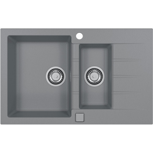 ALVEUS CADIT 70 gránit mosogató, 790 x 500 mm, beton 1131360