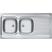 ALVEUS CLASSIC 100 teletetős rozsdamentes mosogató, 1200 x 600 mm, balos 1009084
