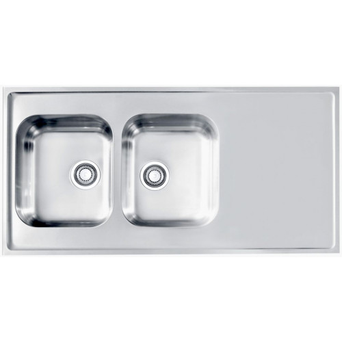 ALVEUS CLASSIC PRO 100 teletetős rozsdamentes mosogató, 1200 x 600 mm, szatén 1130474 ALVEUS CLASSIC PRO 100 teletetős rozsdamentes mosogató, 1200 x 600 mm, szatén 1130474