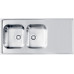 ALVEUS CLASSIC PRO 100 teletetős rozsdamentes mosogató, 1200 x 600 mm, szatén 1130474