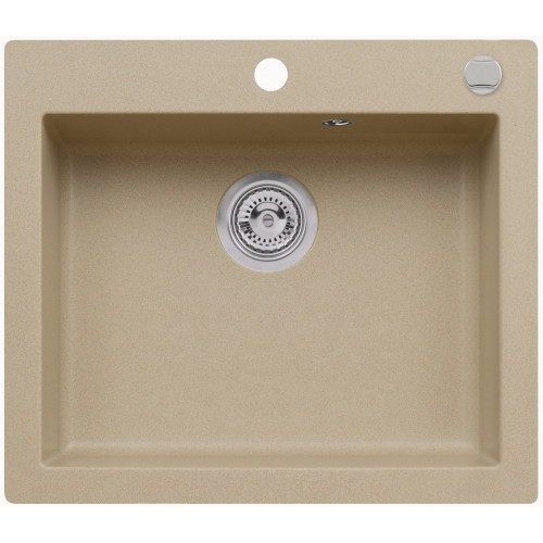 ALVEUS CORTINA 160 gránit mosogató, 570 x 500 mm, bézs 1133446 ALVEUS CORTINA 160 gránit mosogató, 570 x 500 mm, bézs 1133446
